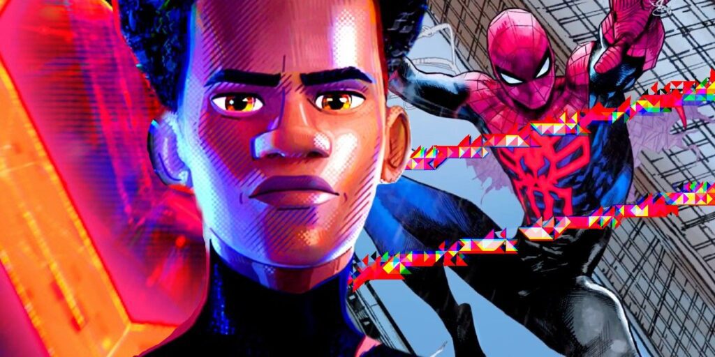 miles morales across the spider verse ultimate universe spider man