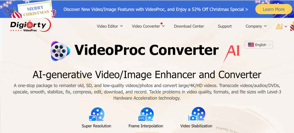 Enhance Your Old Video or Movies with AI Deep Review of VideoProc Converter AI