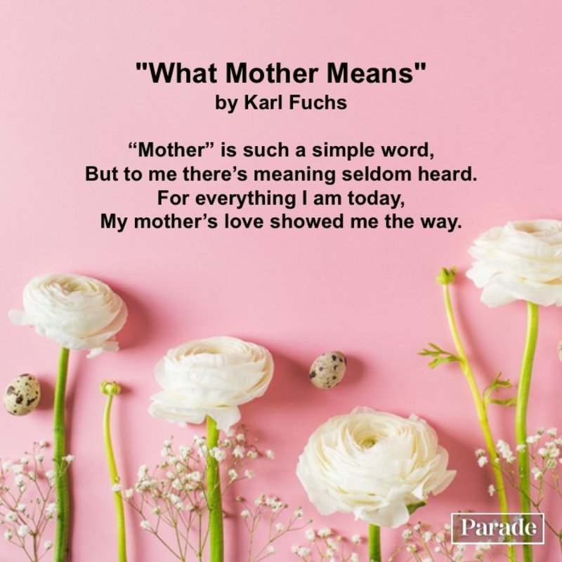 mothers day poems 1