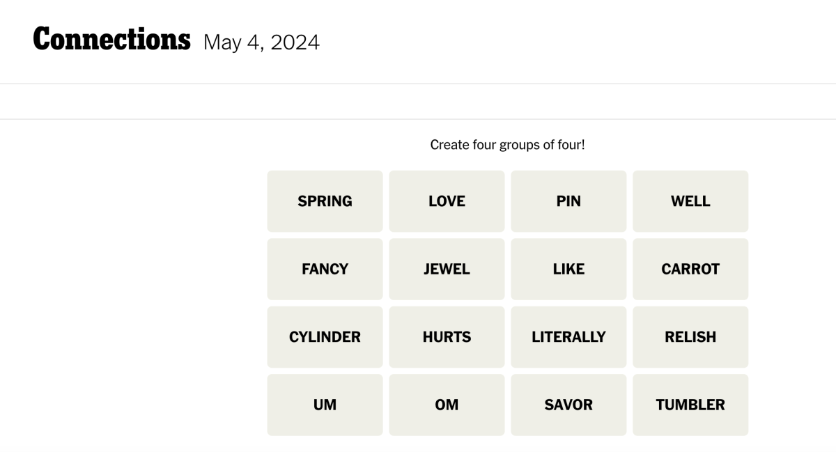 nyt connections hints answers today saturday may 4 2024